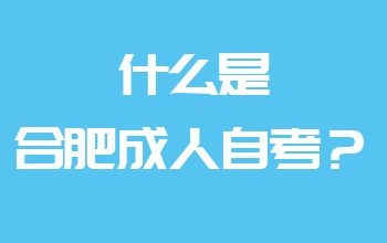 合肥成人自考专升本是什么?